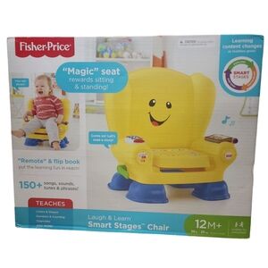 Fisher-Price Laugh & Learn Smart Stages Chair, Brand New